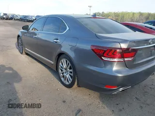 2013 Lexus LS 460 L with VIN JTHGL1EF8D5050029, listed as a IAAI auction lot 41891150 with 202,315 mi miles. Bid and sale history available at carsss.com. Image 3.