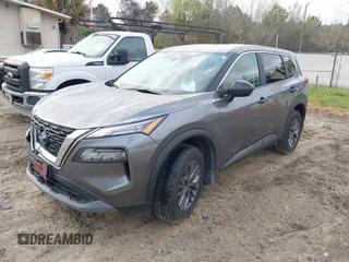 2023 Nissan Rogue S with VIN 5N1BT3AA7PC937683, listed as a IAAI auction lot 41918362 with 58,812 mi miles. Bid and sale history available at carsss.com. Image 2.