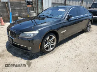 2011 BMW 7 Series with VIN WBAKX8C50BC198104, listed as a Copart auction lot 65180815 with 122,862 mi miles and Clean title. Bid and sale history available at DreamBid. Image 1.