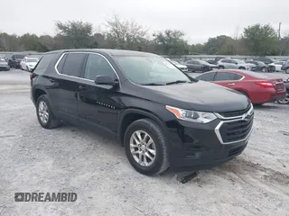 2020 Chevrolet Traverse LS with VIN 1GNEVFKW7LJ114417, listed as a IAAI auction lot 41686266 with 63,315 mi miles. Bid and sale history available at carsss.com. Image 1.