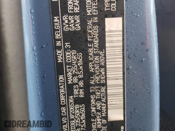 2023 Volvo C40 Plus с VIN YV4ED3GLXP2065364, выставлен на аукционе Copart как лот 38212714 с пробегом 6 017 миль миль и . История ставок и продаж доступна на DreamBid. Изображение 13.