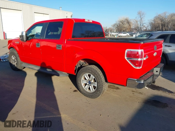 2012 Ford F-150 XL with VIN 1FTEW1CM6CKD07013, listed as a IAAI auction lot 41322499 with 184,291 mi miles. Bid and sale history available at carsss.com. Image 3.