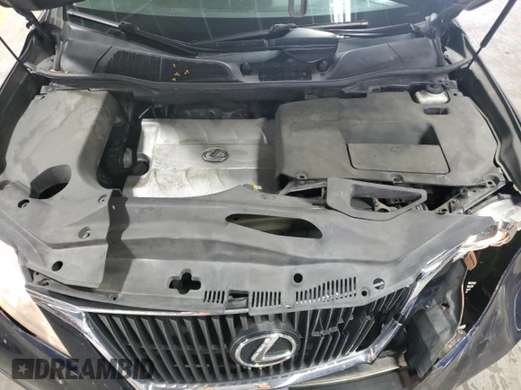 2010 Lexus RX 350 with VIN 2T2ZK1BA6AC024545, listed as a Copart auction lot 59081195 with 177,587 mi miles and Salvage title. Bid and sale history available at DreamBid. Image 12.