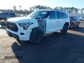 2024 Toyota Sequoia SR5 with VIN 7SVAAABA3RX039902, listed as a IAAI auction lot 41405838 with 6,575 mi miles. Bid and sale history available at carsss.com. Image 17.