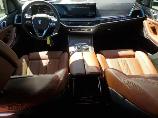 2025 BMW X5 xDrive40i with VIN 5UX23EU05S9Y55524, listed as a Copart auction lot 45135275 with 1,442 mi miles and Salvage Title. Bid and sale history available at carsss.com. Image 8.