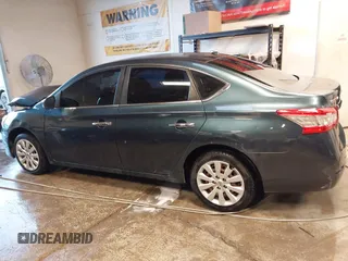 2014 Nissan Sentra S with VIN 3N1AB7AP2EY327907, listed as a IAAI auction lot 41341622 with 149,698 mi miles. Bid and sale history available at carsss.com. Image 15.