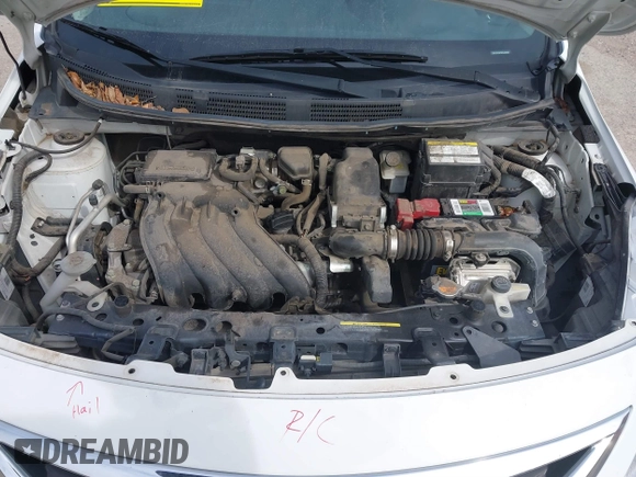 2017 Nissan Versa SV z VIN 3N1CN7AP6HL839963, wystawiony jako IAAI lot #41740229 z przebiegiem 98 067 mil mil oraz . Historia ofert i sprzedaży dostępna na DreamBid. Obrazek 10.