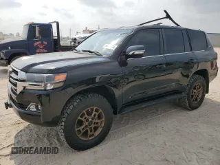2021 Toyota Land Cruiser z VIN JTMCY7AJ5M4097510, wystawiony jako Copart lot #56475874 z przebiegiem 46 071 mil mil oraz Szkoda całkowita • Salvage title. Historia ofert i sprzedaży dostępna na DreamBid. Obrazek 1.