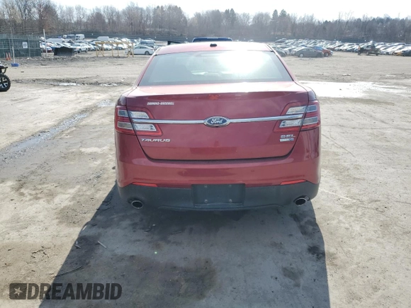 2015 Ford Taurus SEL with VIN 1FAHP2H89FG155477, listed as a Copart auction lot 49593245 with 122,448 mi miles and Salvage Title. Bid and sale history available at DreamBid. Image 6.
