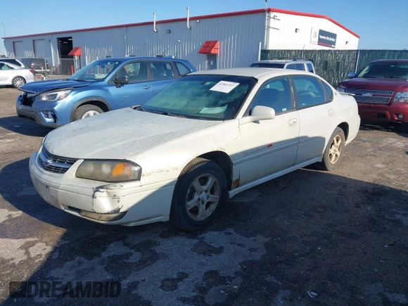2004 Chevrolet Impala LS z VIN 2G1WH52K349103092, wystawiony jako IAAI lot #42061207 z przebiegiem 141 764 mil mil oraz . Historia ofert i sprzedaży dostępna na DreamBid. Obrazek 2.