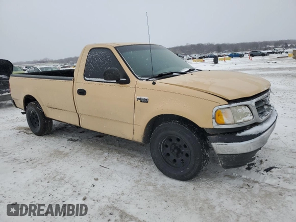 2002 Ford F-150 XL with VIN 1FTRF17202KD31428, listed as a Copart auction lot 45582885 with 218,548 mi miles and Salvage title. Bid and sale history available at DreamBid. Image 4.