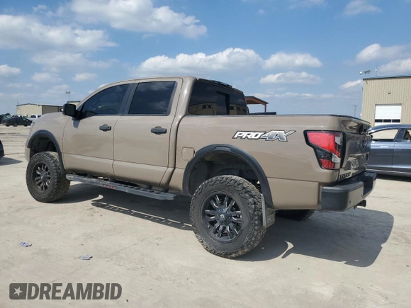 2021 Nissan Titan Pro-4X с VIN 1N6AA1ED5MN523913, выставлен на аукционе Copart как лот 56371695 с пробегом 36 785 миль миль и Списание • Salvage title. История ставок и продаж доступна на DreamBid. Изображение 2.