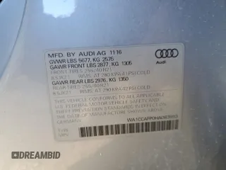 2017 Audi SQ5 Premium Plus with VIN WA1CCAFP0HA083993, listed as a Copart auction lot 39702813 with 84,662 mi miles. Bid and sale history available at carsss.com. Image 13.