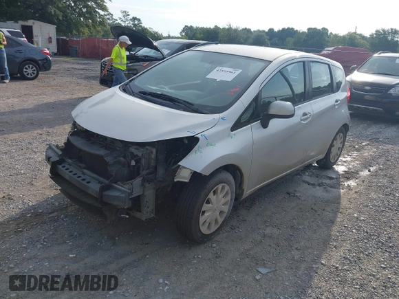2014 Nissan Note S with VIN 3N1CE2CP7EL414277, listed as a IAAI auction lot 42595961 with 236,519 mi miles and . Bid and sale history available at DreamBid. Image 2.