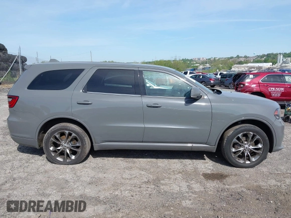 2020 Dodge Durango GT Plus with VIN 1C4RDJDG0LC261866, listed as a IAAI auction lot 42137323 with 103,507 mi miles and . Bid and sale history available at DreamBid. Image 14.
