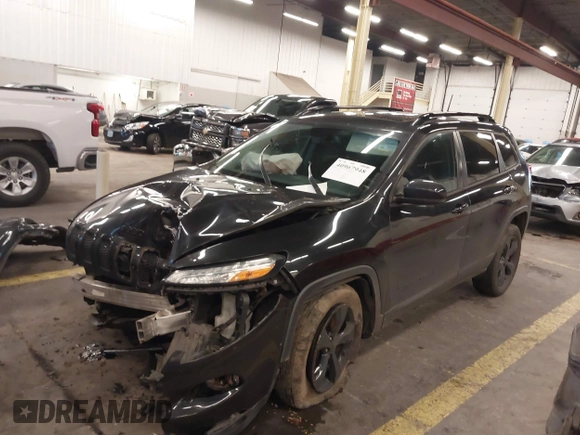 2016 Jeep Cherokee Latitude with VIN 1C4PJMCS3GW197351, listed as a IAAI auction lot 40967948 with 145,051 mi miles and . Bid and sale history available at carsss.com. Image 17.
