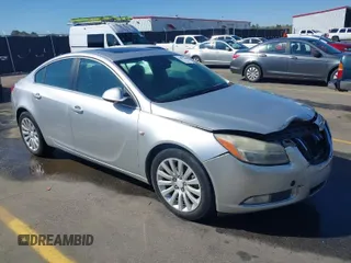2011 Buick Regal CXL RL2 with VIN W04GP5ECXB1027563, listed as a IAAI auction lot 41890958 with 221,426 mi miles. Bid and sale history available at carsss.com. Image 1.