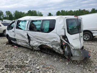 2019 Ford Transit Passenger XL с VIN 1FBZX2ZM6KKA06157, выставлен на аукционе Copart как лот 56870005 с пробегом Не указан миль и На запчасти • Non repairable. История ставок и продаж доступна на DreamBid. Изображение 2.