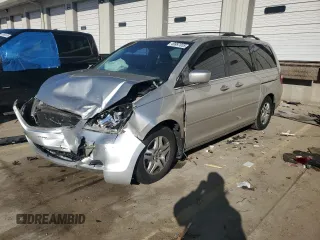 2006 Honda Odyssey EX-L с VIN 5FNRL38676B420311, выставлен на аукционе Copart как лот 49997055 с пробегом 234 242 миль миль и Списание • Salvage title. История ставок и продаж доступна на DreamBid. Изображение 1.