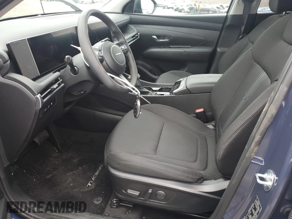 2025 Hyundai Tucson SEL with VIN 5NMJBCDE3SH475490, listed as a Copart auction lot 49822975 with 3,328 mi miles and Salvage Title. Bid and sale history available at carsss.com. Image 7.