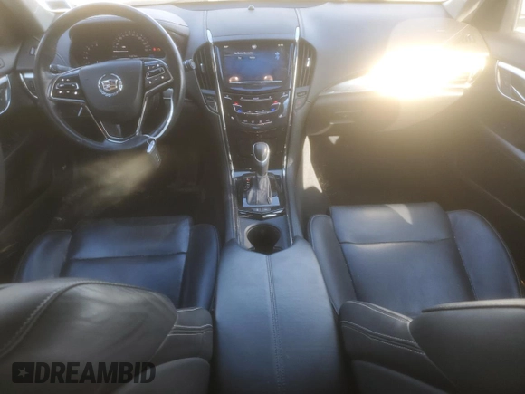 2014 Cadillac ATS Luxury AWD with VIN 1G6AH5RX7E0108443, listed as a Copart auction lot 49048765 with 128,285 mi miles and Salvage Title. Bid and sale history available at carsss.com. Image 8.