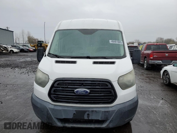 2015 Ford Transit with VIN 1FTNR2CG6FKA66842, listed as a Copart auction lot 49481885 with 327,933 mi miles and Salvage Title. Bid and sale history available at DreamBid. Image 5.