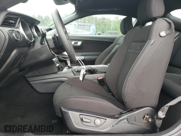 2021 Ford Mustang EcoBoost with VIN 1FA6P8TH9M5157479, listed as a Copart auction lot 59076335 with 53,901 mi miles and Salvage title. Bid and sale history available at DreamBid. Image 7.