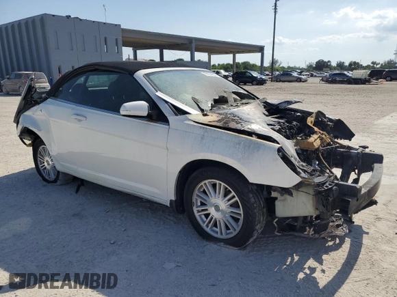 2009 Chrysler Sebring Touring with VIN 1C3LC55D39N516595, listed as a Copart auction lot 57251625 with Not provided miles and Salvage title. Bid and sale history available at DreamBid. Image 4.