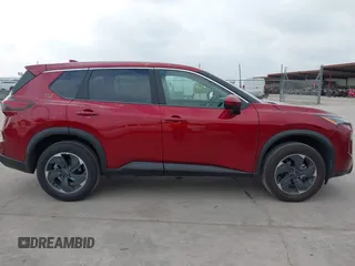 2025 Nissan Rogue SV with VIN 5N1BT3BA1SC772026, listed as a IAAI auction lot 42166212 with 12,207 mi miles. Bid and sale history available at carsss.com. Image 13.
