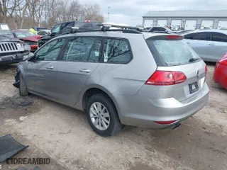 2016 Volkswagen Golf SportWagen TSI S with VIN 3VWC17AU1GM513198, listed as a IAAI auction lot 41229364 with 88,268 mi miles. Bid and sale history available at carsss.com. Image 3.