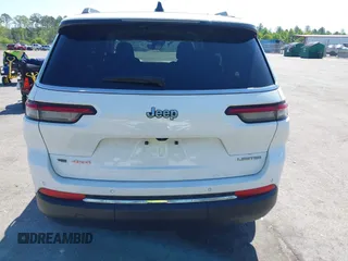 2023 Jeep Grand Cherokee Limited z VIN 1C4RJKBG4P8806722, wystawiony jako IAAI lot #42027826 z przebiegiem 64 482 mil mil oraz . Historia ofert i sprzedaży dostępna na DreamBid. Obrazek 16.