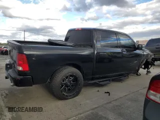 2018 Ram 1500 Express with VIN 3C6RR7KT1JG158655, listed as a Copart auction lot 55536745 with 86,281 mi miles and Salvage title. Bid and sale history available at DreamBid. Image 3.