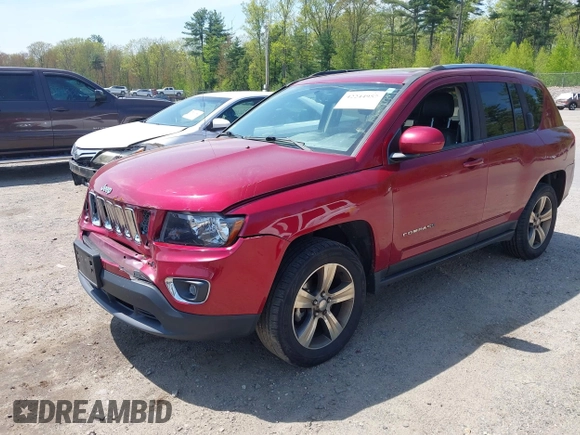 2016 Jeep Compass High Altitude z VIN 1C4NJDEB7GD775631, wystawiony jako IAAI lot #42244957 z przebiegiem 130 230 mil mil oraz . Historia ofert i sprzedaży dostępna na DreamBid. Obrazek 2.