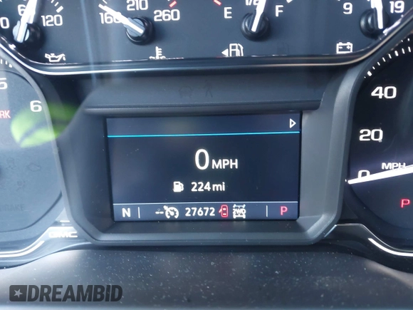 2021 GMC Sierra 1500 AT4 with VIN 1GTP9EED5MZ269495, listed as a IAAI auction lot 41789180 with 27,672 mi miles. Bid and sale history available at carsss.com. Image 15.
