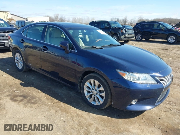 2015 Lexus ES 300h z VIN JTHBW1GG9F2091927, wystawiony jako IAAI lot #41933816 z przebiegiem 122 934 mil mil oraz . Historia ofert i sprzedaży dostępna na DreamBid. Obrazek 1.