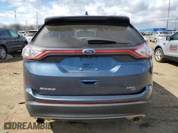 2018 Ford Edge SEL with VIN 2FMPK4J89JBC26019, listed as a Copart auction lot 53268285 with 94,473 mi miles and Clean Title. Bid and sale history available at carsss.com. Image 6.