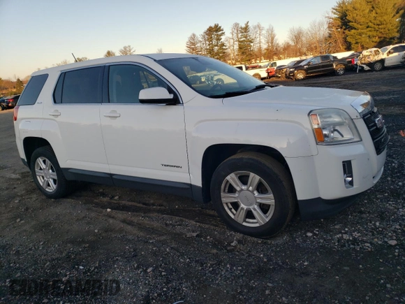 2015 GMC Terrain SLE with VIN 2GKFLVEK1F6140121, listed as a Copart auction lot 48416435 with 150,849 mi miles and Salvage Title. Bid and sale history available at carsss.com. Image 4.