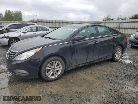 2013 Hyundai Sonata GLS with VIN 5NPEB4AC7DH655359, listed as a Copart auction lot 54078655 with 142,417 mi miles and Clean Title. Bid and sale history available at carsss.com. Image 1.