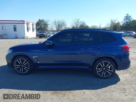 2021 BMW X3 M z VIN 5YMTS0C06M9F45134, wystawiony jako IAAI lot #41867376 z przebiegiem 35 237 mil mil oraz . Historia ofert i sprzedaży dostępna na DreamBid. Obrazek 14.