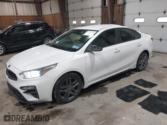 2021 Kia Forte GT-Line with VIN 3KPF34AD1ME280759, listed as a IAAI auction lot 41631235 with 60,236 mi miles and . Bid and sale history available at carsss.com. Image 17.