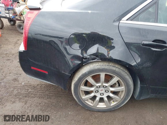 2008 Cadillac CTS AWD w/1SB with VIN 1G6DS57V180141491, listed as a IAAI auction lot 41680571 with 224,653 mi miles. Bid and sale history available at carsss.com. Image 12.