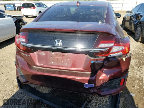 2018 Honda Clarity Plug-In Hybrid with VIN JHMZC5F14JC022982, listed as a Copart auction lot 47204414 with 38,569 mi miles. Bid and sale history available at carsss.com. Image 6.