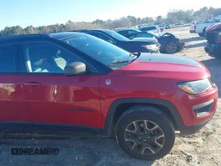 2020 Jeep Compass Trailhawk with VIN 3C4NJDDB6LT220868, listed as a IAAI auction lot 41600066 with 51,151 mi miles and . Bid and sale history available at carsss.com. Image 14.