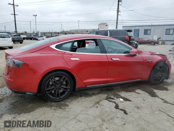 2016 Tesla Model S 70 with VIN 5YJSA1E18GF131881, listed as a Copart auction lot 54513134 with 133,785 mi miles and Salvage title. Bid and sale history available at DreamBid. Image 3.