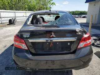 2020 Mitsubishi Mirage G4 SE with VIN ML32F4FJ8LHF13197, listed as a Copart auction lot 55617694 with 32,311 mi miles and Salvage Title. Bid and sale history available at carsss.com. Image 6.