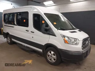 2019 Ford Transit Passenger XL with VIN 1FBAX2CG7KKA34078, listed as a IAAI auction lot 41836963 with 82,891 mi miles. Bid and sale history available at carsss.com. Image 1.