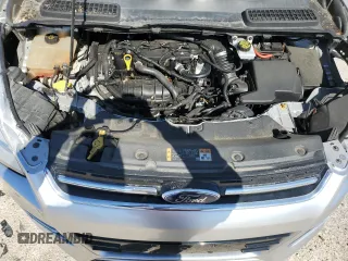 2014 Ford Escape Titanium with VIN 1FMCU0JX7EUE33971, listed as a Copart auction lot 45537205 with 94,733 mi miles and Salvage Title. Bid and sale history available at carsss.com. Image 14.