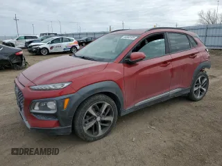 2018 Hyundai Kona Limited with VIN KM8K3CA5XJU066511, listed as a Copart auction lot 44550105 with 65,156 mi miles and Salvage Title. Bid and sale history available at carsss.com. Image 1.