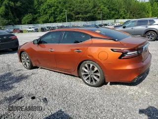 2020 Nissan Maxima Platinum with VIN 1N4AA6FV7LC365422, listed as a Copart auction lot 54913205 with 81,000 mi miles and Salvage title. Bid and sale history available at DreamBid. Image 2.
