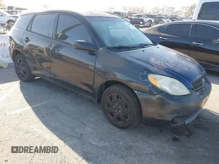 2006 Toyota Matrix STD with VIN 2T1KR32EX6C577349, listed as a IAAI auction lot 41830548 with 258,424 mi miles and . Bid and sale history available at carsss.com. Image 1.